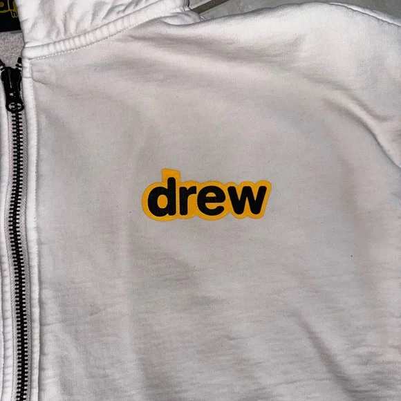 Dinodrew Zip-Up Hoodie Jacket - Pale Pink - Picture 2 of 8